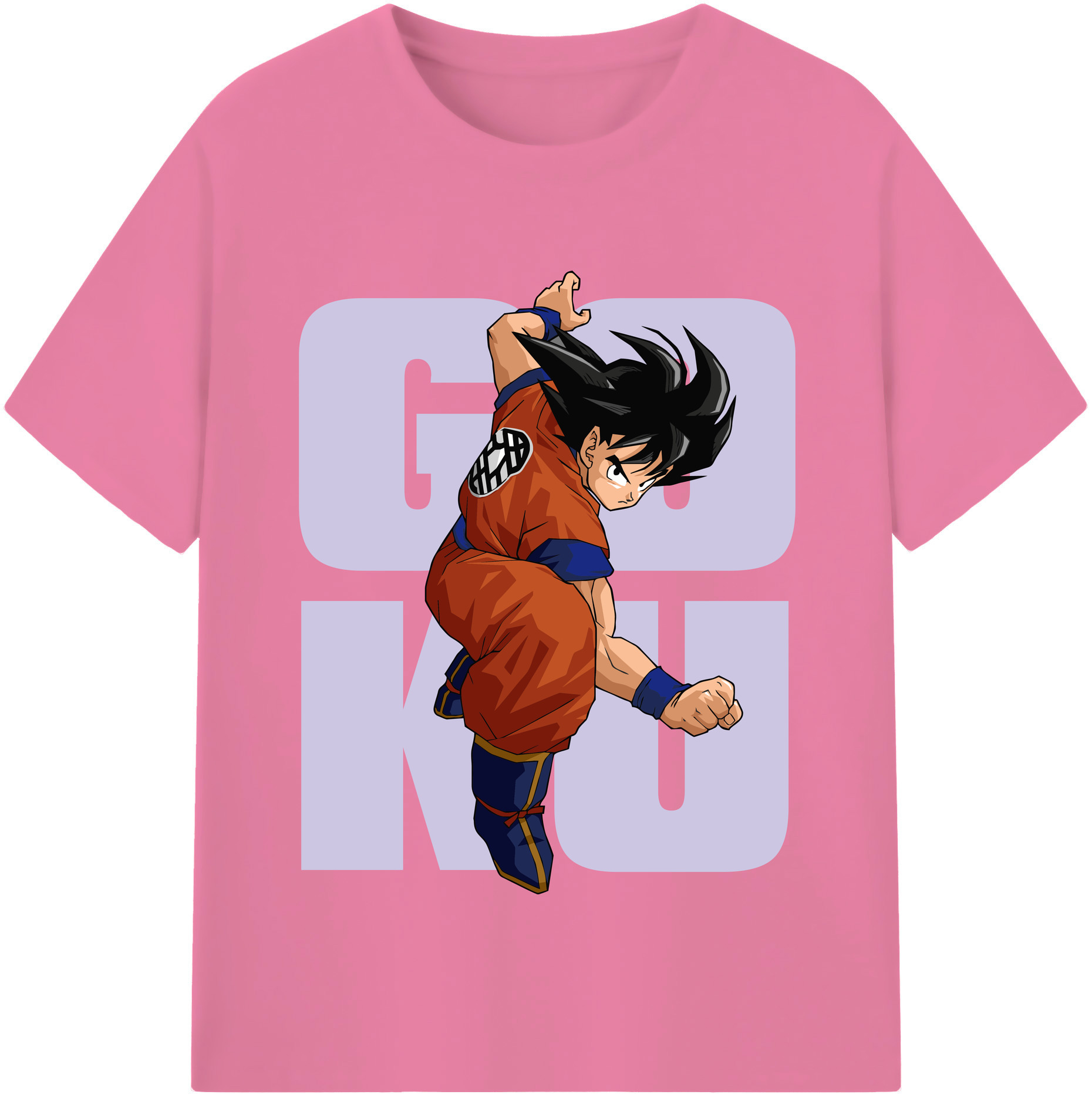 （画像用） ドラゴンボール 孫悟空（そん ごくう）Son Goku カカロット DRAGON BALL Kakarotto 綿100％半袖Tシャツ（フロントプリント）